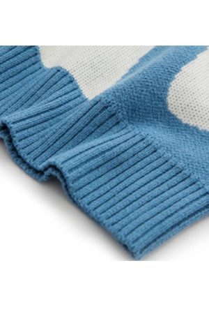 Style Core Aesthetics, New Style Trends Cow Pattern Color Block Sweater