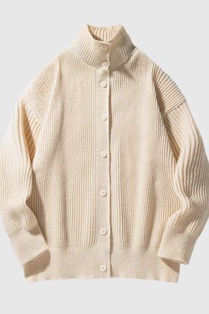 Style Core Aesthetics, New Style Trends Cozy Button-Up Cardigan Sweater