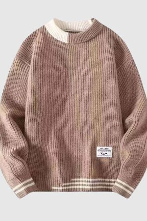 Style Core Aesthetics, New Style Trends Cozy Oversized Knit Sweater