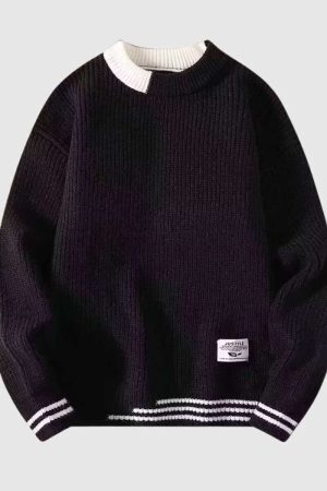 Style Core Aesthetics, New Style Trends Cozy Oversized Knit Sweater