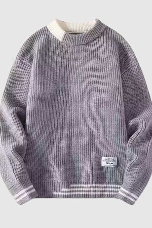 Style Core Aesthetics, New Style Trends Cozy Oversized Knit Sweater