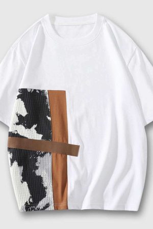 Style Core Aesthetics, New Style Trends Creative Stripe Tee