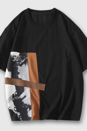 Style Core Aesthetics, New Style Trends Creative Stripe Tee