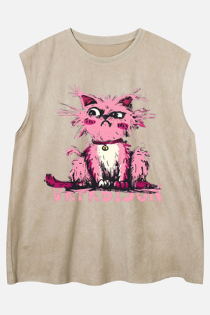 Style Core Aesthetics, New Style Trends Crewneck Tank Top