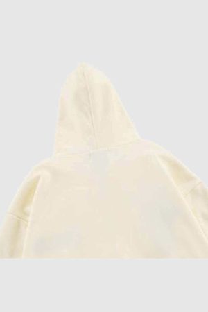 Style Core Aesthetics, New Style Trends Cross Embroidery Hoodie