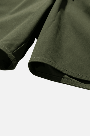 Style Core Aesthetics, New Style Trends Curved Hem Pocket Shorts