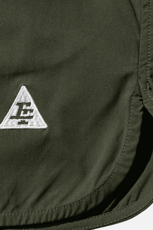 Style Core Aesthetics, New Style Trends Curved Hem Pocket Shorts