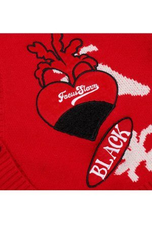 Style Core Aesthetics, New Style Trends Cute Carrot Pattern Cardigan Sweater