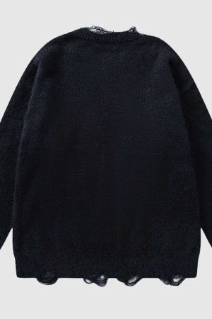 Style Core Aesthetics, New Style Trends Cute Cat Pattern Sweater