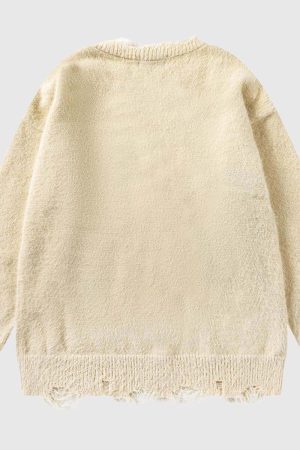 Style Core Aesthetics, New Style Trends Cute Cat Pattern Sweater