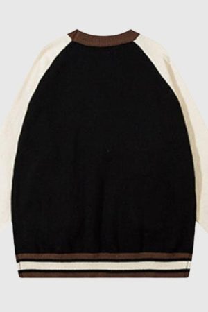 Style Core Aesthetics, New Style Trends Cute Dinosaur Pattern Patch Pocket Pullover