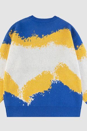 Style Core Aesthetics, New Style Trends Cute Dog Illustration Sweater