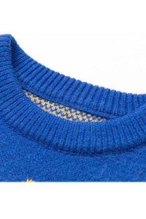 Style Core Aesthetics, New Style Trends Cute Dog Illustration Sweater