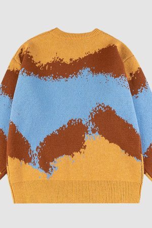 Style Core Aesthetics, New Style Trends Cute Dog Illustration Sweater