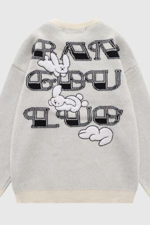 Style Core Aesthetics, New Style Trends Cute Puppy Embroidered Pullover