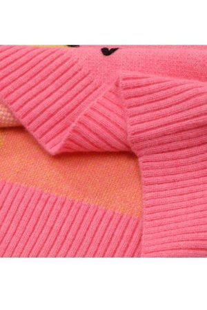 Style Core Aesthetics, New Style Trends Cute Rabbit & Star Pattern Sweater