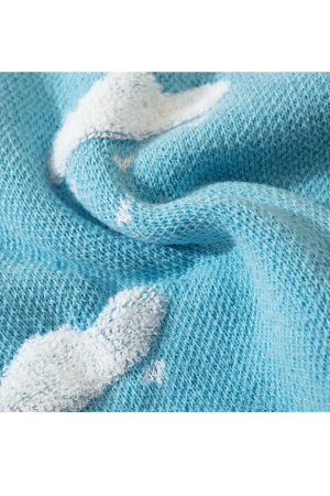 Style Core Aesthetics, New Style Trends Cute Raining Pattern Sweater