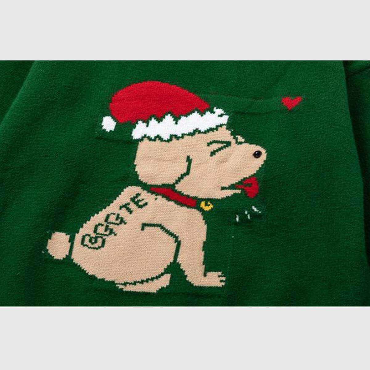 Style Core Aesthetics, New Style Trends Cute Santa Dog Sweater Style Core Aesthetics, New Style Trends Cute Santa Dog Sweater