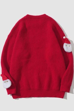 Style Core Aesthetics, New Style Trends Cute Santa Doll Sweater