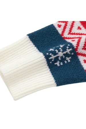 Style Core Aesthetics, New Style Trends Cute Santa Embroidered Pullover