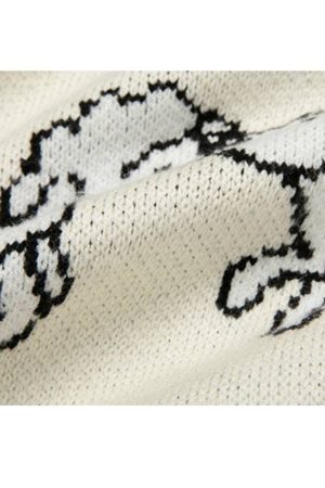 Style Core Aesthetics, New Style Trends Cute Sheep Cardigan