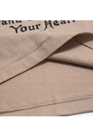 Style Core Aesthetics, New Style Trends Deliver Your Heart Print Tee