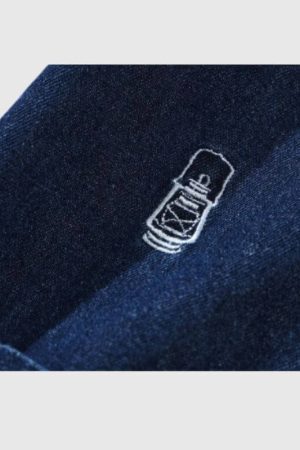 Style Core Aesthetics, New Style Trends Denim Multi-pocket Shirts