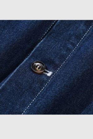 Style Core Aesthetics, New Style Trends Denim Multi-pocket Shirts