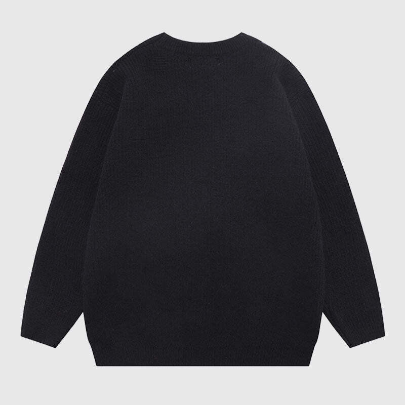 Style Core Aesthetics, New Style Trends Denim Patchwork Design Pullover Style Core Aesthetics, New Style Trends Denim Patchwork Design Pullover