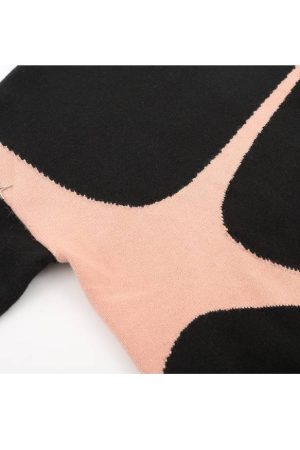 Style Core Aesthetics, New Style Trends Detachable Color Block Zipper Sweater