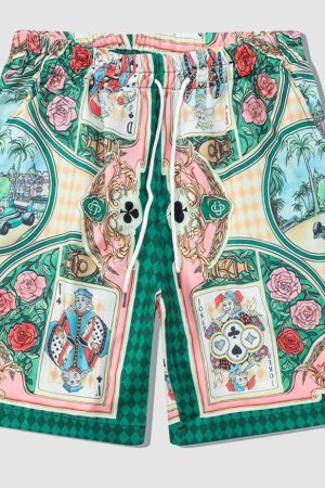 Style Core Aesthetics, New Style Trends Digital Printed Summer Shirt+Shorts