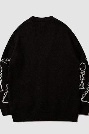 Style Core Aesthetics, New Style Trends Dinosaur Cardigan Sweater