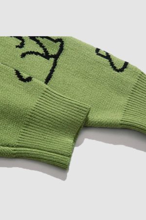 Style Core Aesthetics, New Style Trends Dinosaur Knitted Sweater
