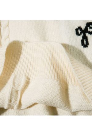 Style Core Aesthetics, New Style Trends Dinosaur Pattern Patchwork Solid Color Sweater