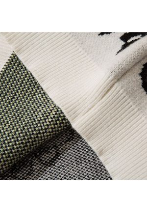 Style Core Aesthetics, New Style Trends Dinosaur Printed Vest Sweater