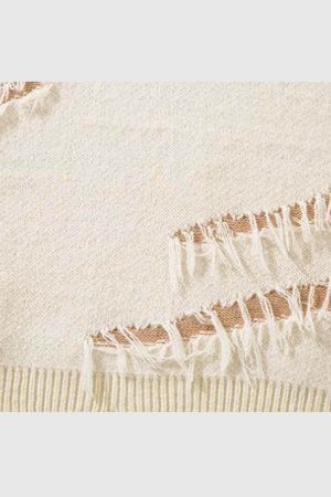 Style Core Aesthetics, New Style Trends Distressed Knit Pullover Sweater