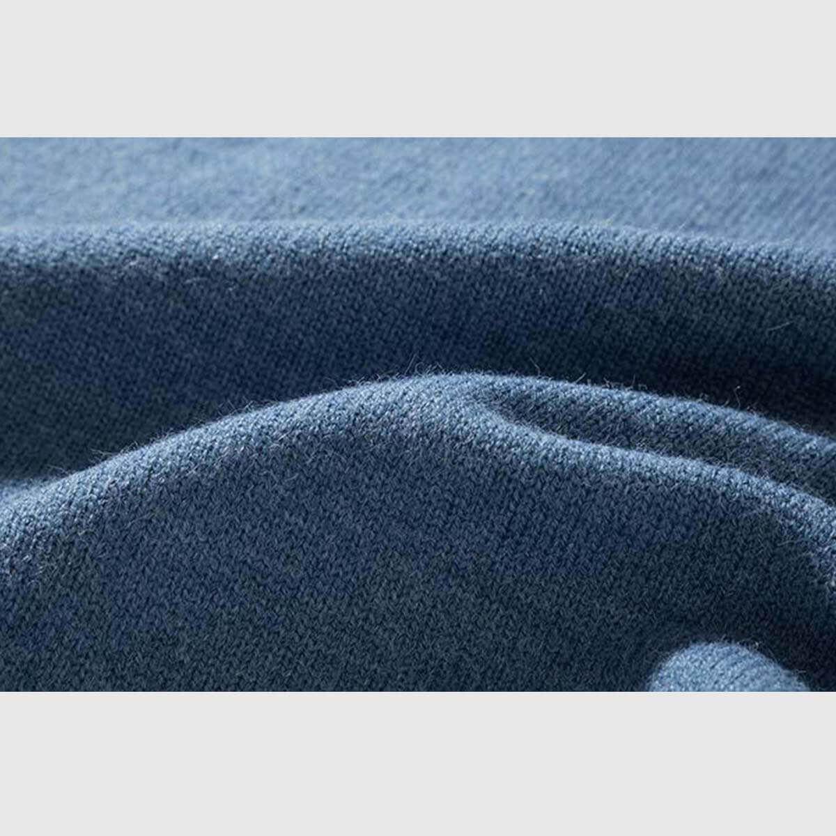 Style Core Aesthetics, New Style Trends Dog Graphic Two-Tone Sweater Style Core Aesthetics, New Style Trends Dog Graphic Two-Tone Sweater