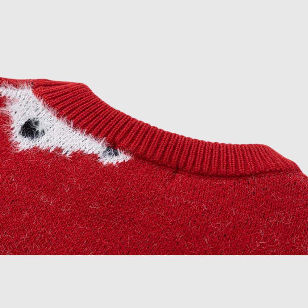 Style Core Aesthetics, New Style Trends Dog Pattern Knit Sweater Style Core Aesthetics, New Style Trends Dog Pattern Knit Sweater