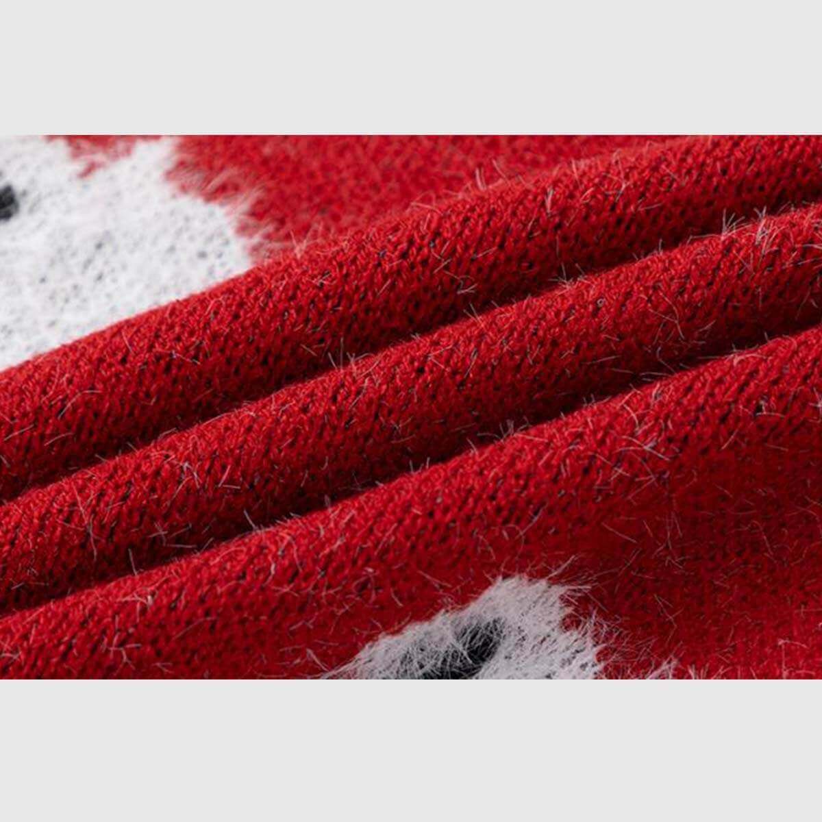 Style Core Aesthetics, New Style Trends Dog Pattern Knit Sweater Style Core Aesthetics, New Style Trends Dog Pattern Knit Sweater