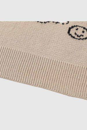 Style Core Aesthetics, New Style Trends Dog Pattern Knit Sweater