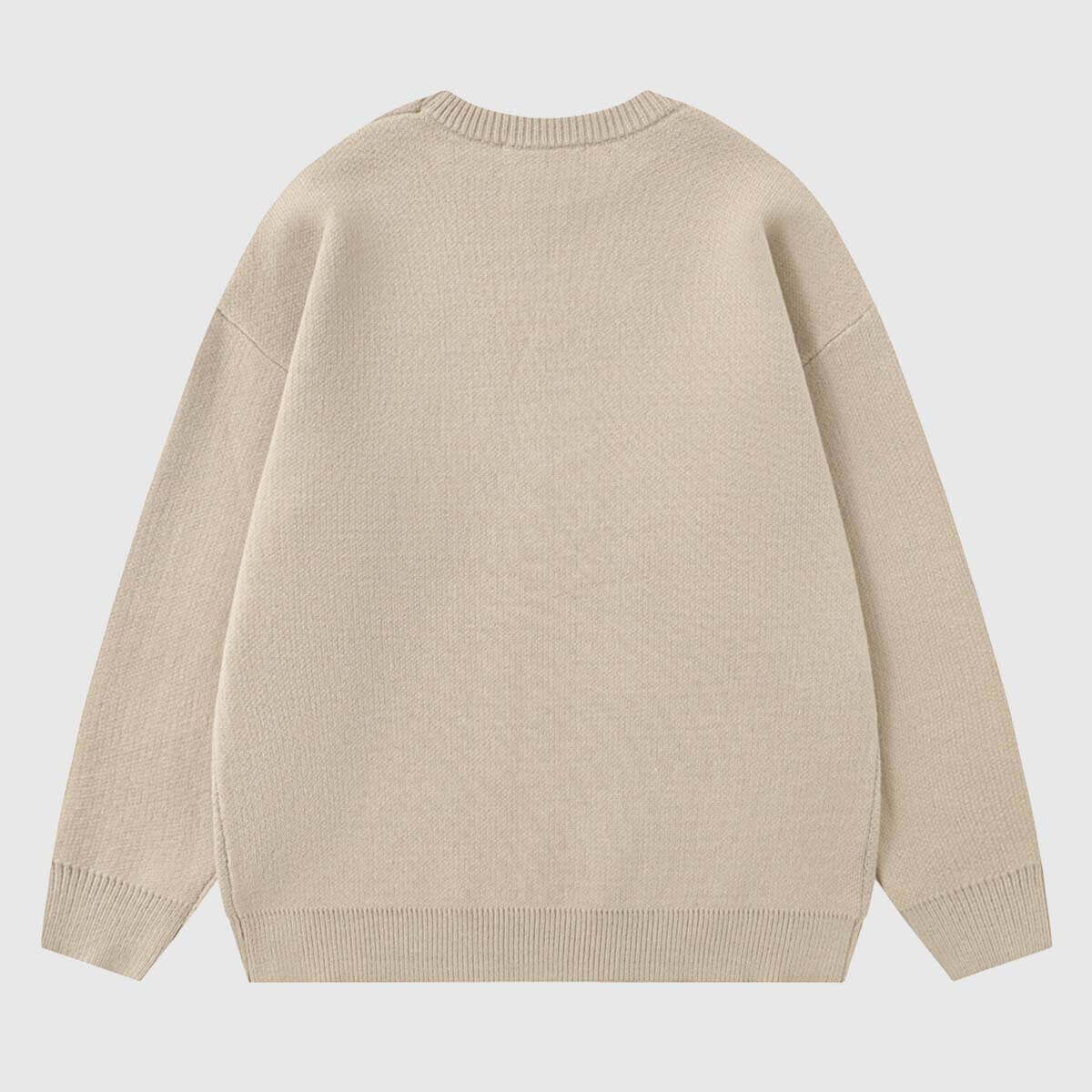 Style Core Aesthetics, New Style Trends Dog Pattern Knit Sweater Style Core Aesthetics, New Style Trends Dog Pattern Knit Sweater