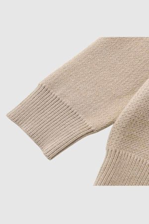 Style Core Aesthetics, New Style Trends Dog Pattern Oversized Knit Sweater