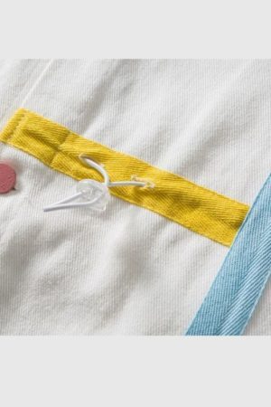 Style Core Aesthetics, New Style Trends Dopamine Colorblock Tape-Paneled Jacket