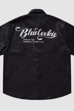 Style Core Aesthetics, New Style Trends Dragon Jacquard Shirts