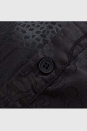 Style Core Aesthetics, New Style Trends Dragon Jacquard Shirts