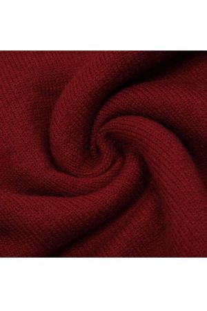 Style Core Aesthetics, New Style Trends Dragon Pattern Jacquard Letter Embroidered Sweater