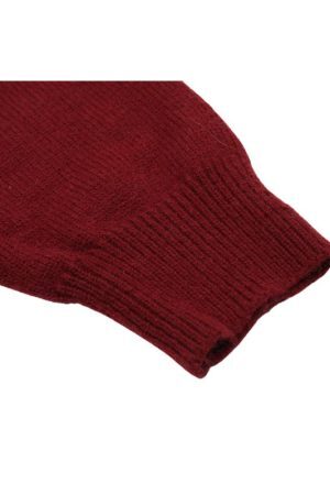 Style Core Aesthetics, New Style Trends Dragon Pattern Jacquard Letter Embroidered Sweater