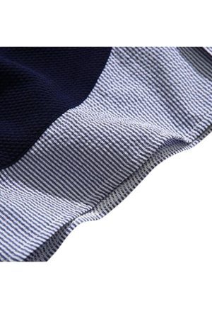 Style Core Aesthetics, New Style Trends Drawstring Pocket Stripe Shirts