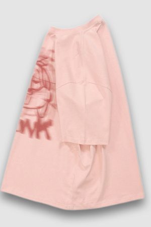 Style Core Aesthetics, New Style Trends Drunk Cartoon Print Tee