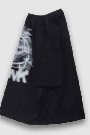 Style Core Aesthetics, New Style Trends Drunk Cartoon Print Tee